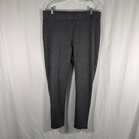 Loft Pants Women's XL Grey Pull On Stretchy High Rise 28" Inseam No Pockets - Picture 1 of 8